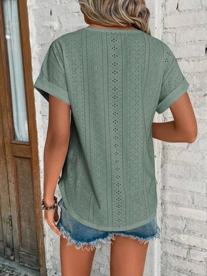 Elegant Blouse in Ibiza Style