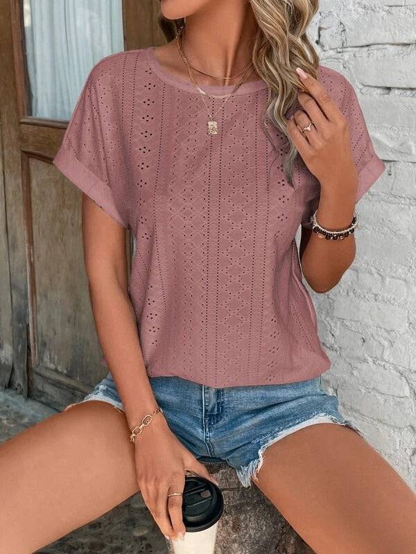 Elegant Blouse in Ibiza Style
