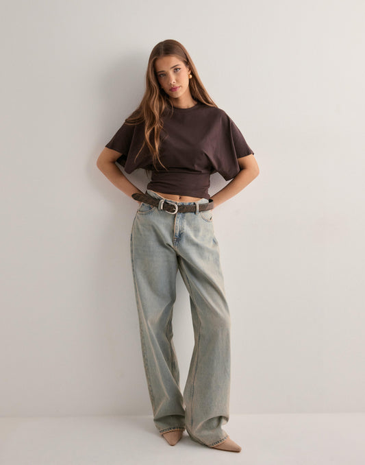 T-Shirt with Wide Sleeves