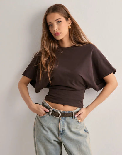 T-Shirt with Wide Sleeves