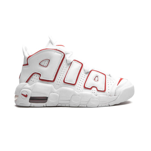 White Air More Uptempo Varsity Red Outline